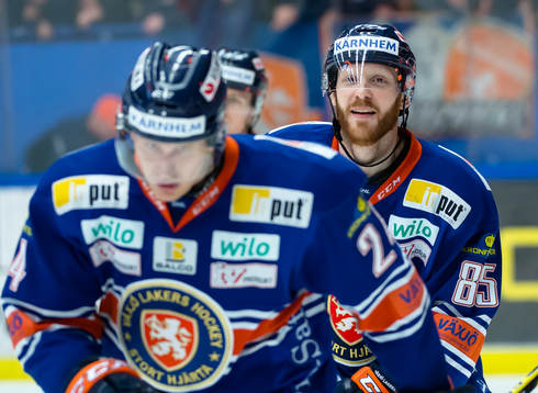 Växjös Liam Reddox har gjort 5-3 till Växjö