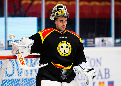 Brynäs målvakt Bernhard Starkbaum