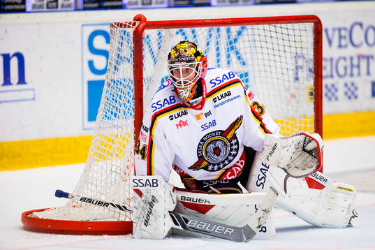 Luleås målvakt Joel Lassinantti