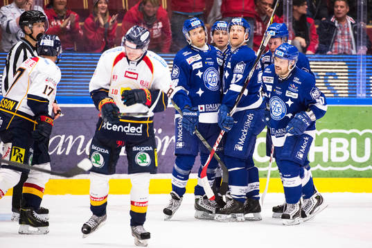 Leksands Fabian Brunnström, Veli-Matti Savinainen, Jens