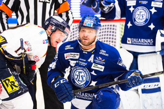 Djurgårdens Henrik Eriksson och Leksands Jonas Frögren
