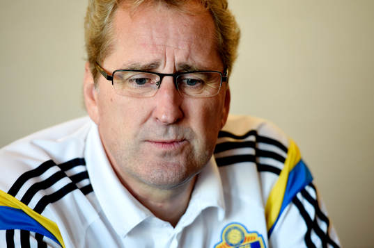 Sveriges förbundskapten Erik Hamrén