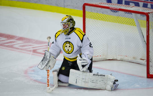 Brynäs målvakt Bernhard Starkbaum