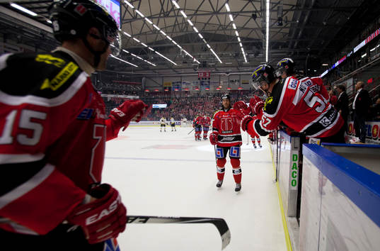 Örebros Jared Aulin jublar