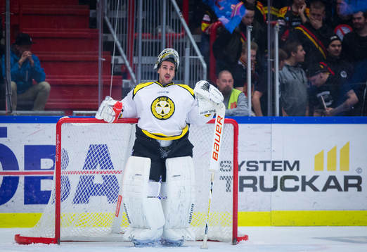 Brynäs målvakt Bernhard Starkbaum