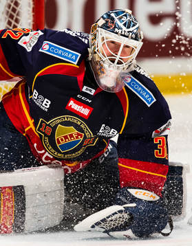 Djurgårdens målvakt Mikael Tellqvist