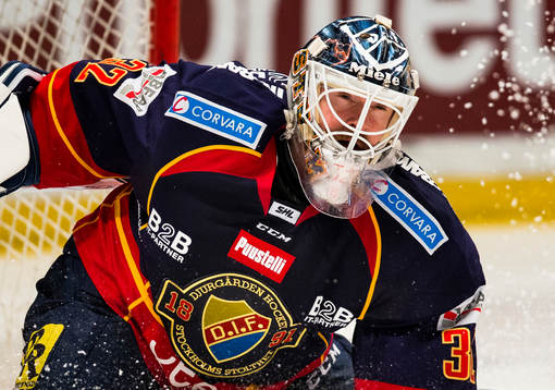 Djurgårdens målvakt Mikael Tellqvist