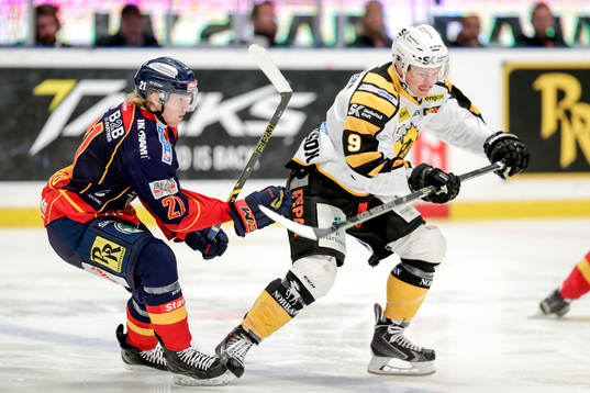 Djurgårdens Nicklas Heinerö och Skellefteås Patrik