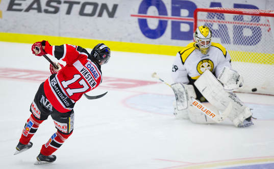 Örebro vinner matchen på straffar genom Daniel Viksten