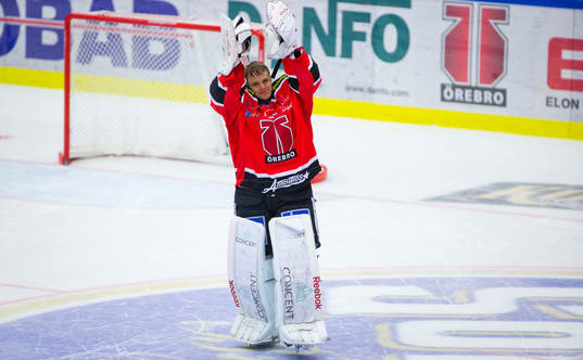 Örebros målvakt Henrik Lundberg
