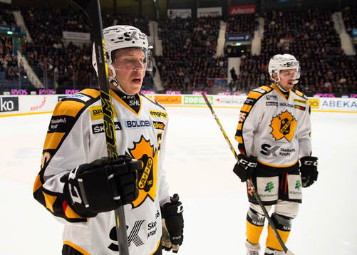Skellefteås Erik Forssell och Axel Holmström deppar