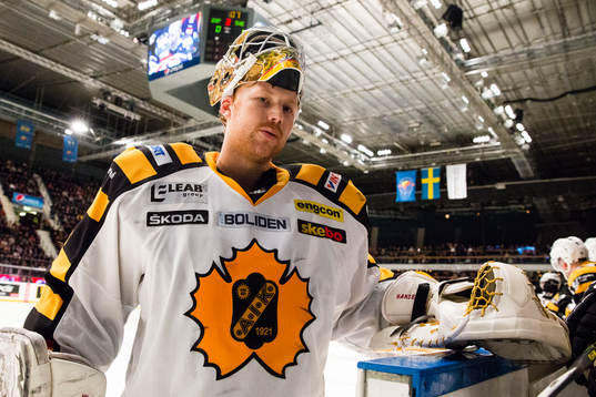 Skellefteås målvakt Erik Hanses