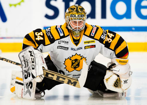 Skellefteås målvakt Erik Hanses