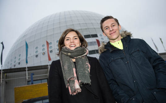 Susanna Kallur och Andreas Almgren