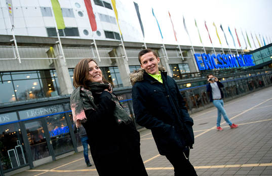Susanna Kallur och Andreas Almgren