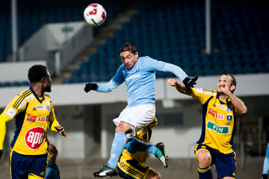Malmö FFs Ricardo Ferreira Da Silva nickar in 3-0