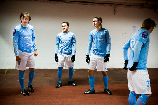 Malmö FFs Simon Thern, Ricardo Ferreira Da Silva, Pawel