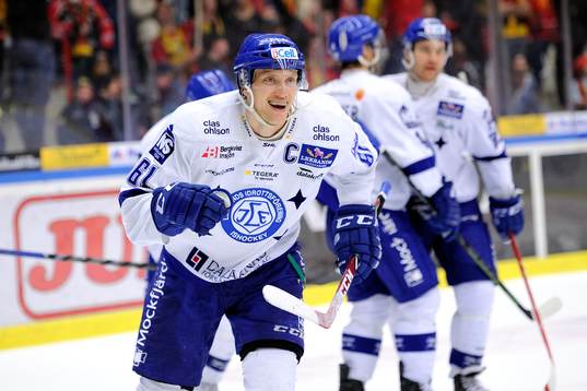 Leksands Johan Ryno är glad
