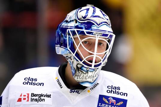 Leksands målvakt Oscar Alsenfelt