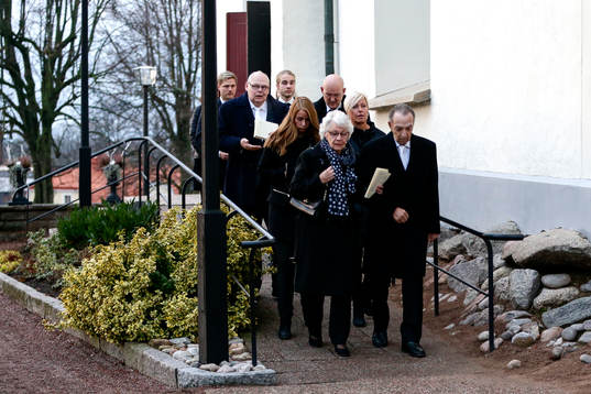 Begravningsgäster