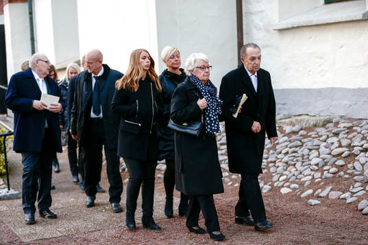 Begravningsgäster