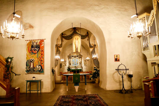 Inifrån Ödeshögs kyrka