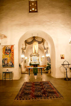 Inifrån Ödeshögs kyrka