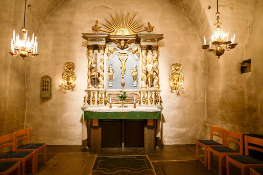 Inifrån Ödeshögs kyrka