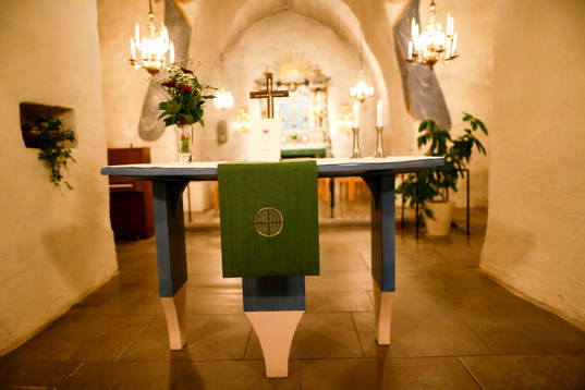 Inifrån Ödeshögs kyrka