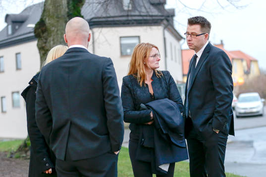 Begravningsgäster