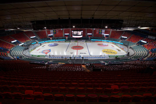 Scandinavium innan ishockeymatchen i SHL mellan Frölunda