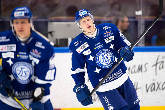 Leksands Veli-Matti Savinainen och Toni Kähkönen före