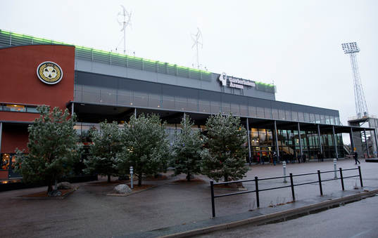 Vy över Gavlerinken Arena
