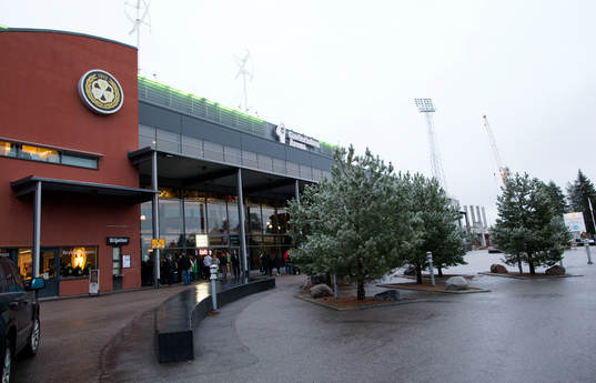 Vy över Gavlerinken Arena