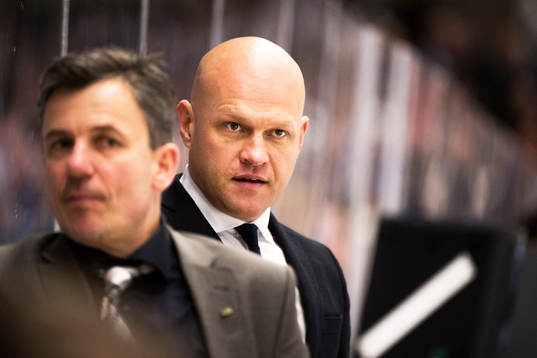 HV71s huvudtränare Andreas Johansson