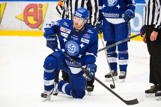 Leksands Mattias Ritola deppar
