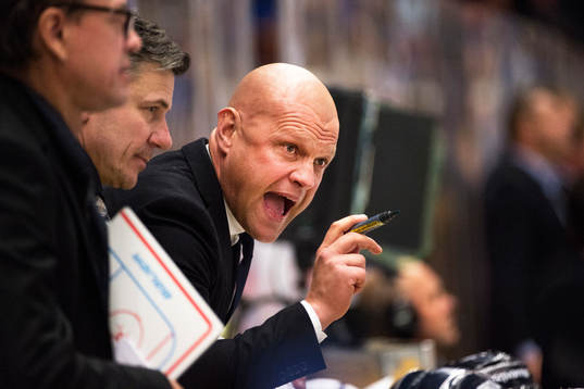 HV71s huvudtränare Andreas Johansson
