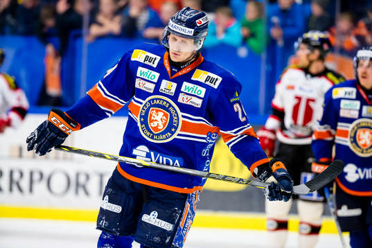 Växjös Jani Lajunen hänger med huvudet