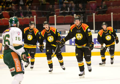 Brynäs Jonas Nordquist firar