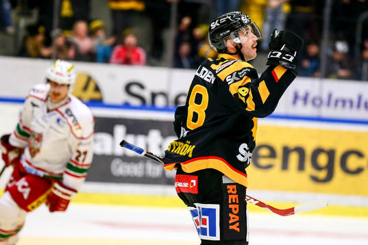 Skellefteås Pontus Petterström jublar