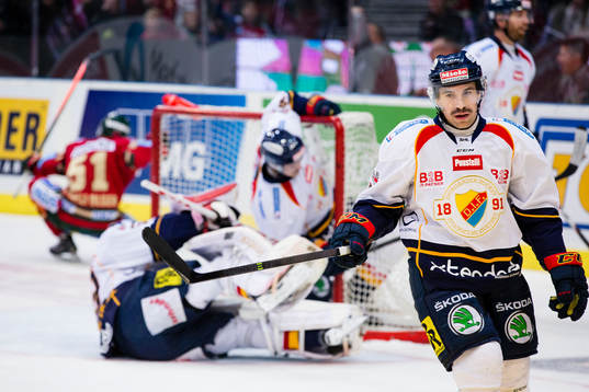 Djurgårdens Steve Saviano deppar