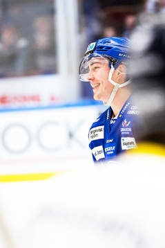 Leksands Tobias Forsberg jublar