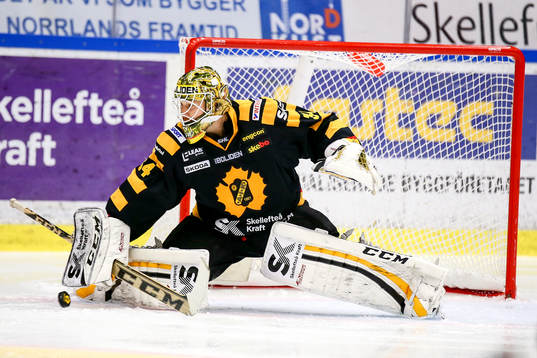 Skellefteås målvakt Erik Hanses