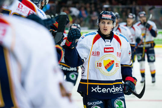 Djurgårdens Markus Ljungh jublar
