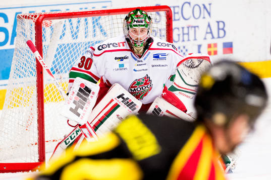 Linus Ullmark, målvakt i Modo