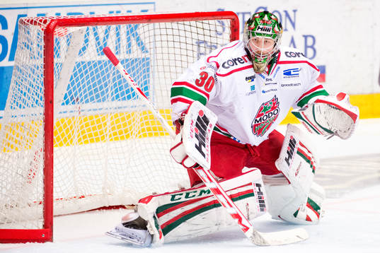 Linus Ullmark, målvakt i Modo