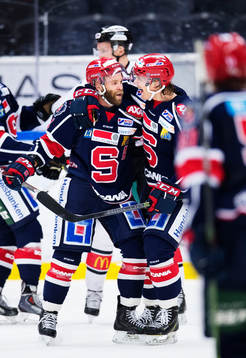 Södertäljes Robert Carlsson och Jonas Lovlie Djupvik