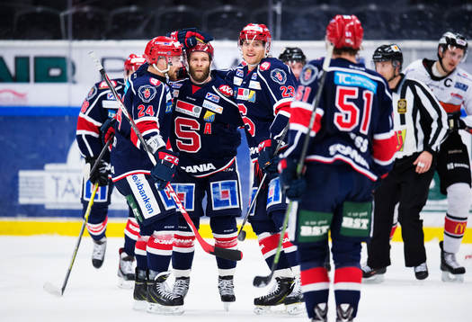 Södertäljes Michal Gulasi, Robert Carlsson och Jonas