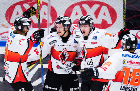 Karlskronas Filip Mingotti, Viktor Löfstedt, Joel Kellman