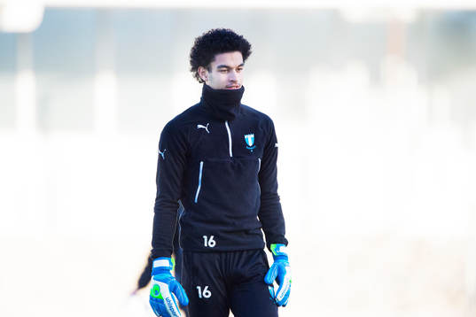 Malmö FFs målvakt Sixten Mohlin